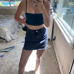 Pacsun black jean skirt! Size 28.